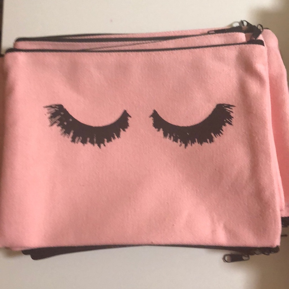 Cute Pink Makeup Bags